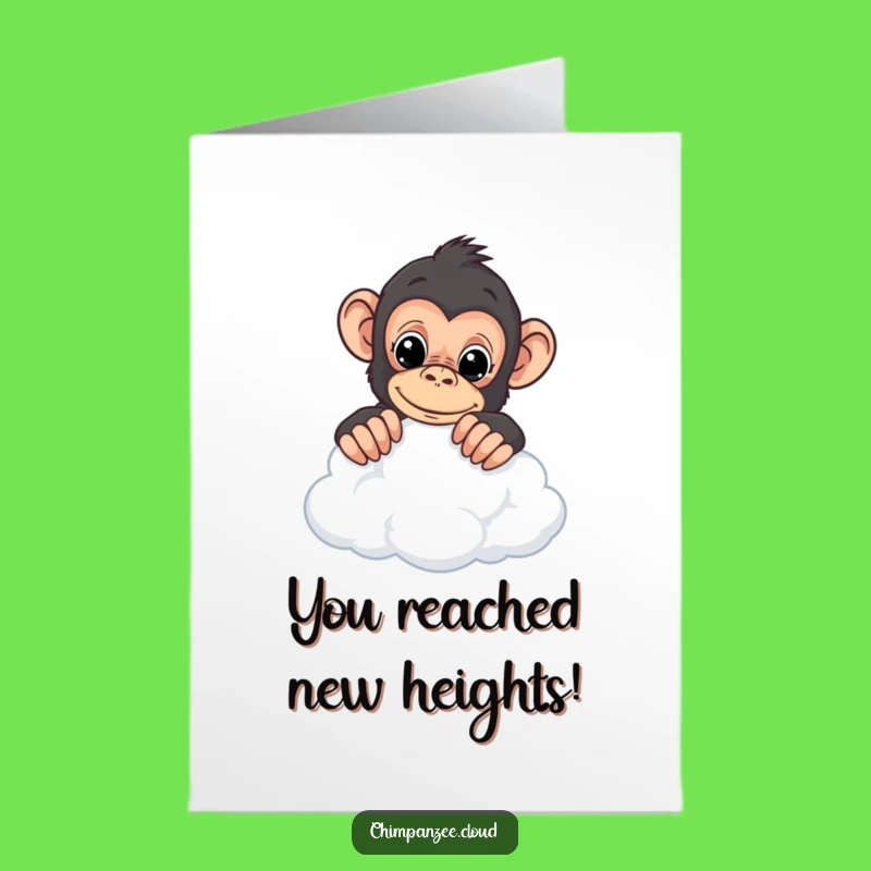 Free Printable Congrats Card: Curious Chimp, Hilarious DIY Gift!